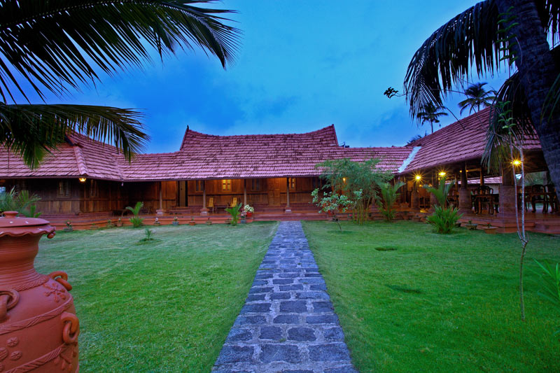 Front View of  Kondai Lip Backwater Heritage Resort