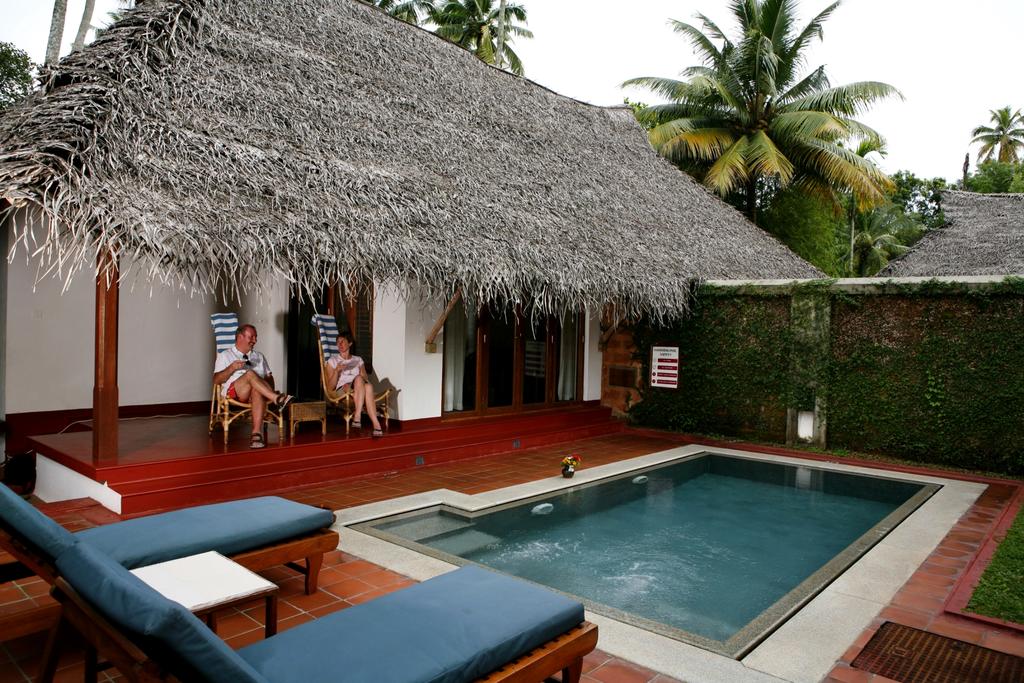 pool at Marari Beach Resort