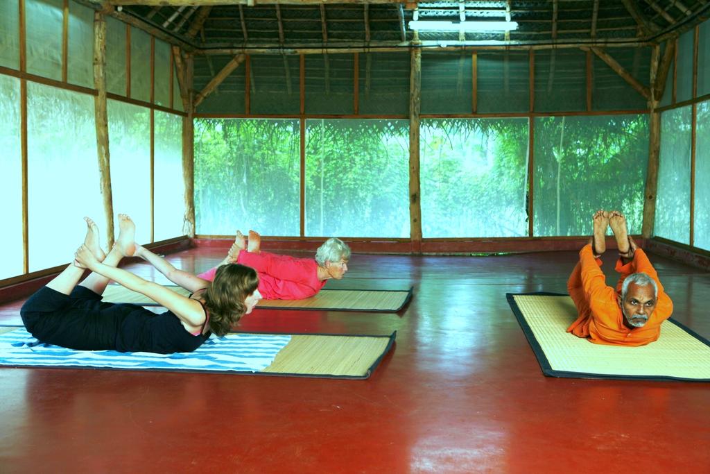 yoga training at Marari Beach Resort