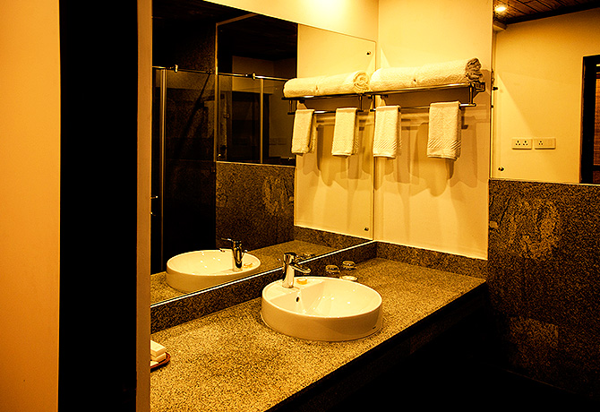 washroom at Paloma resort